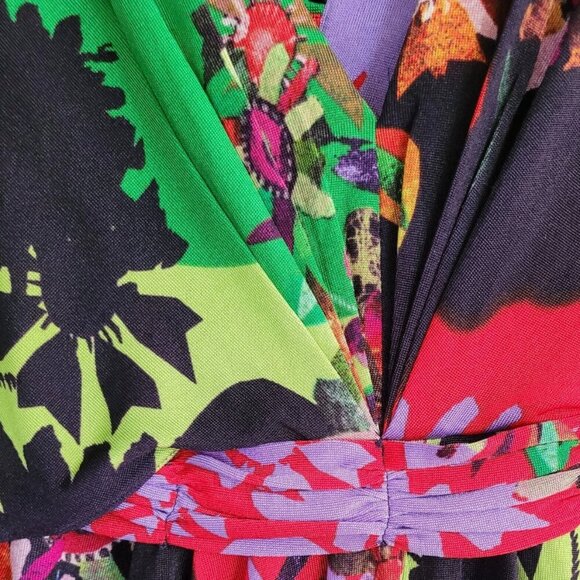 Anthropologie Ranna Gill Rainbow Midi Dress XSP NWT - Picture 7 of 14